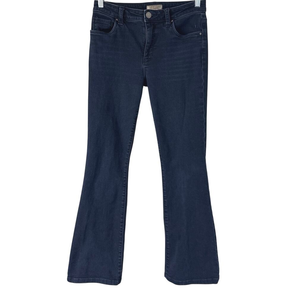 Kut From The Kloth Ana High Rise Fab Ab Flare Jeans Size 2 Dark Wash *EUC